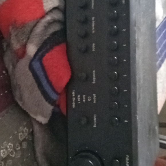 Adcom model gtp500 amp with FM scanner tone recorded face trouble sensor - Picture 2 of 3